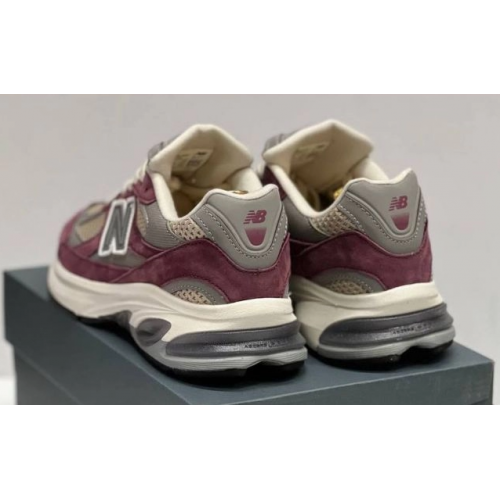 New Balance 2010 Grey Berge Burgundy