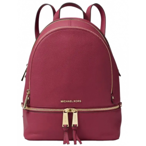 Рюкзак Michael Kors Rhea Saffiano Leather Medium Cherry