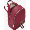 Рюкзак Michael Kors Rhea Saffiano Leather Medium Cherry