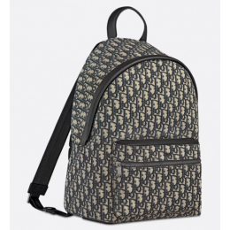 Рюкзак Christian Dior Rider Oblique Beige Black