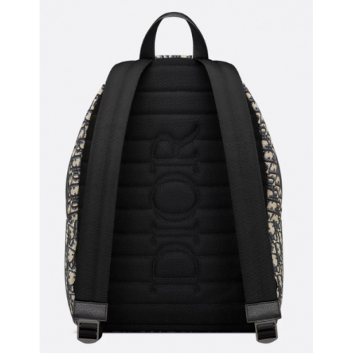 Рюкзак Christian Dior Rider Oblique Beige Black