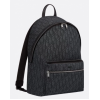 Рюкзак Christian Dior Rider Oblique Black Grey