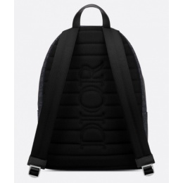 Рюкзак Christian Dior Rider Oblique Black Grey