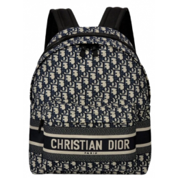 Рюкзак Christian Dior Travel Technical Jacquard Black Berge
