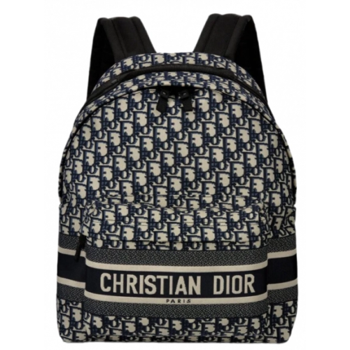Рюкзак Christian Dior Travel Technical Jacquard Black Berge