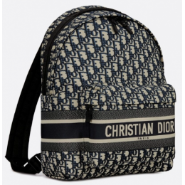 Рюкзак Christian Dior Travel Technical Jacquard Black Berge