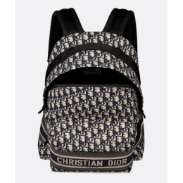 Рюкзак Christian Dior Travel Technical Jacquard Black Berge