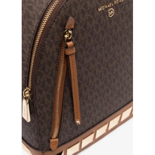Рюкзак Michael Kors Brooklin Studded Medium Brown Acorn