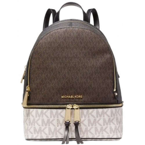 Рюкзак Michael Kors Rhea Color Block Medium Brown Milk