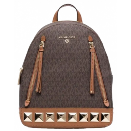 Рюкзак Michael Kors Brooklin Studded Medium Brown Acorn