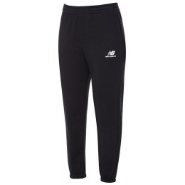 Брюки New Balance Essentials Stacked Logo Black