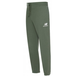 Брюки New Balance Essentials Stacked Logo Green