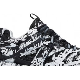 Кроссовки Balenciaga Track Graffiti Black White