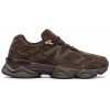 Кроссовки New Balance 9060 Chocolate Brown с мехом