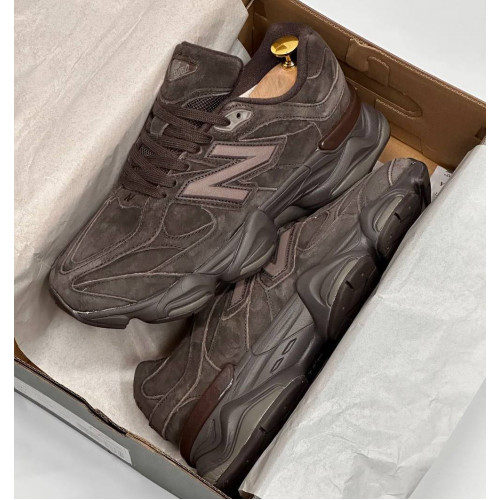 Кроссовки New Balance 9060 Chocolate Brown с мехом