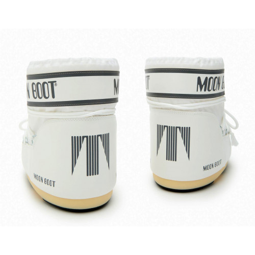 Сапоги Moon Boot Icon Low Nylon White Black