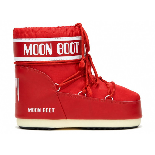 Сапоги Moon Boot Icon Low Nylon Red