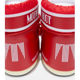 Сапоги Moon Boot Icon Low Nylon Red