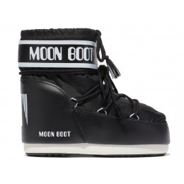 Сапоги Moon Boot Icon Low Nylon Black White