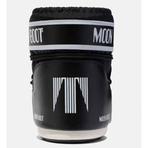 Сапоги Moon Boot Icon Low Nylon Black White