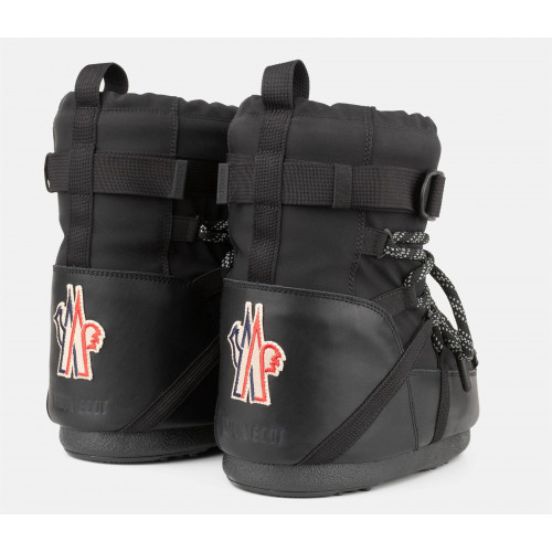 Сапоги Moncler Grenoble x Moon Boot Icon Low Gaiter Black