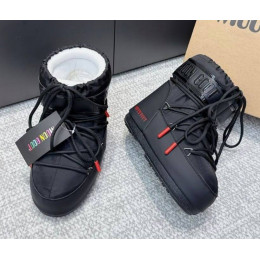 Сапоги Moon Boot Icon Low Nylon Black