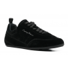 Туфли Emporio Armani Velvet Low-Top Black