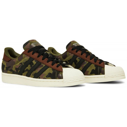 Кроссовки Adidas Superstar Green Camo