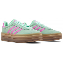 Adidas Gazelle Bold Pulse Mint Screaming Pink