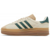 Adidas Gazelle Bold Cream Collegiate Green
