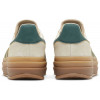Adidas Gazelle Bold Cream Collegiate Green