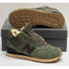 New Balance 574 Mid Suede Green Brown зимние