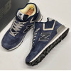 New Balance 574 Mid Navy White зимние