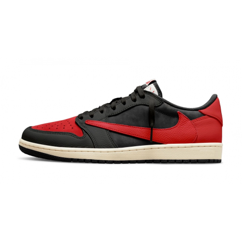 Кроссовки Travis Scott x Air Jordan 1 Retro Low OG Bred
