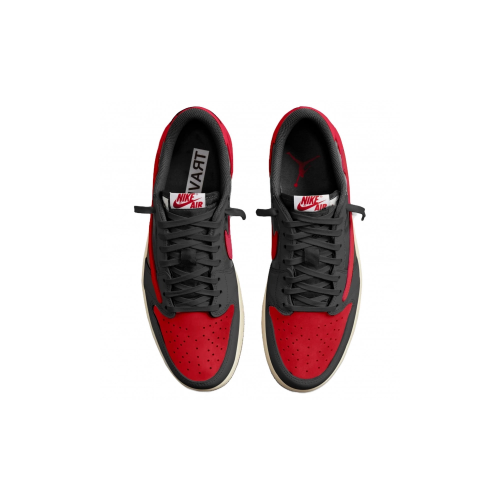 Кроссовки Travis Scott x Air Jordan 1 Retro Low OG Bred