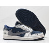 Кроссовки Travis Scott x Dior Nike Air Jordan 1 Low Navy Blue