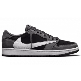 Travis Scott x Air Jordan 1 Retro Low OG Black Grey