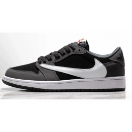 Travis Scott x Air Jordan 1 Retro Low OG Black Grey