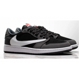 Travis Scott x Air Jordan 1 Retro Low OG Black Grey
