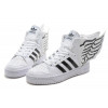 Кроссовки Adidas x Jeremy Scott Wings 2.0 Pixel White