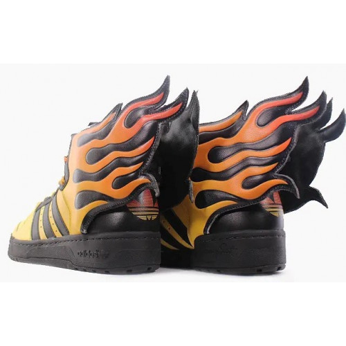 Кроссовки Adidas x Jeremy Scott Flames