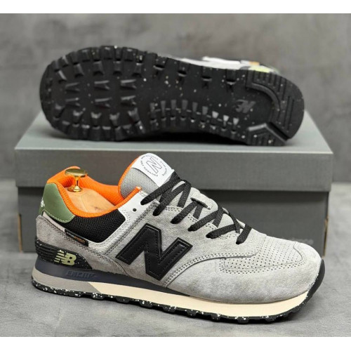 Кроссовки New Balance 574 Grey Black Apollo