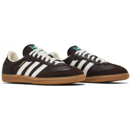 Кроссовки Adidas Samba Dark Brown Off White