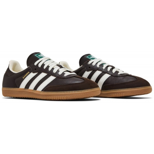 Кроссовки Adidas Samba Dark Brown Off White