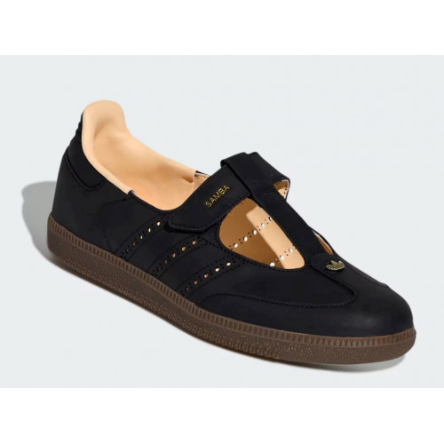 Adidas Samba Jane Core Black Crystal Sand Gum