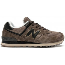 Кроссовки New Balance 574 Umber Brown Black