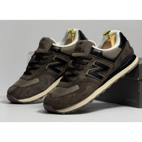 Кроссовки New Balance 574 Umber Brown Black