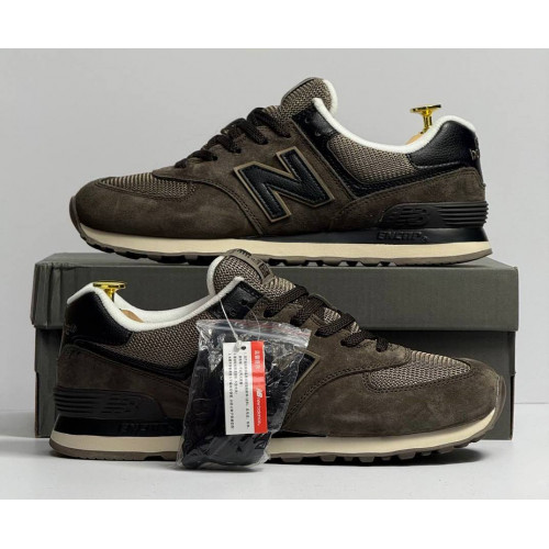 Кроссовки New Balance 574 Umber Brown Black