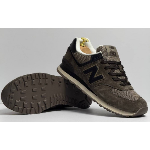Кроссовки New Balance 574 Umber Brown Black