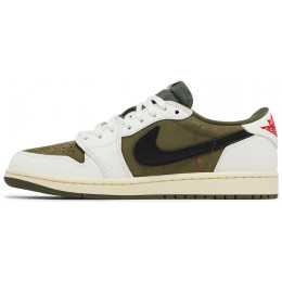 Travis Scott x Air Jordan 1 Retro Low OG SP Reverse Olive